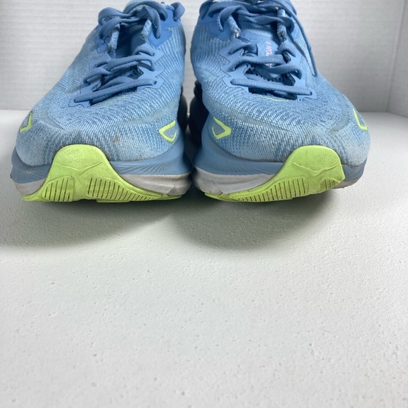 Hoka One Clitfon 9 Women’s Shoes Blue Sneakers 1127896 Running Walking Gym - Picture 2 of 12